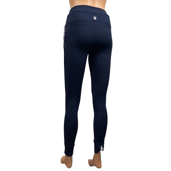 Spyder Womens Size X-Small Blue Jogger Yoga Athletic Pants High Rise Athleisure - Picture 5 of 8